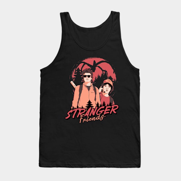 Stranger Friends Tank Top by NathanRiccelle